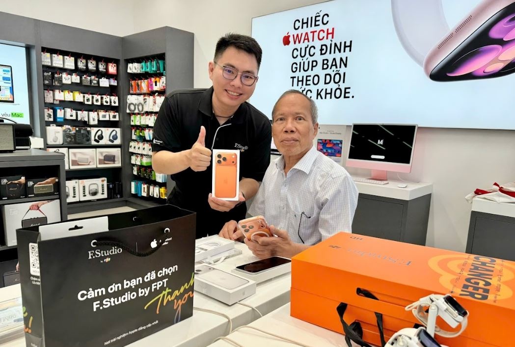 iPhone 17 và iPhone Air chính thức lên kệ tại FPT Shop và F.Studio by FPT ưu đãi đến 8 triệu đồng, bảo hành 17 tháng