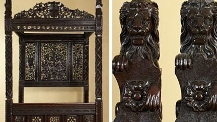 Chiếc giường từng bị vứt xó trong bãi đậu xe khách sạn, nay ‘lên đời’ giá trị lên tới 645 tỷ đồng: Chủ nhân xưa kia là một vị vua nổi tiếng