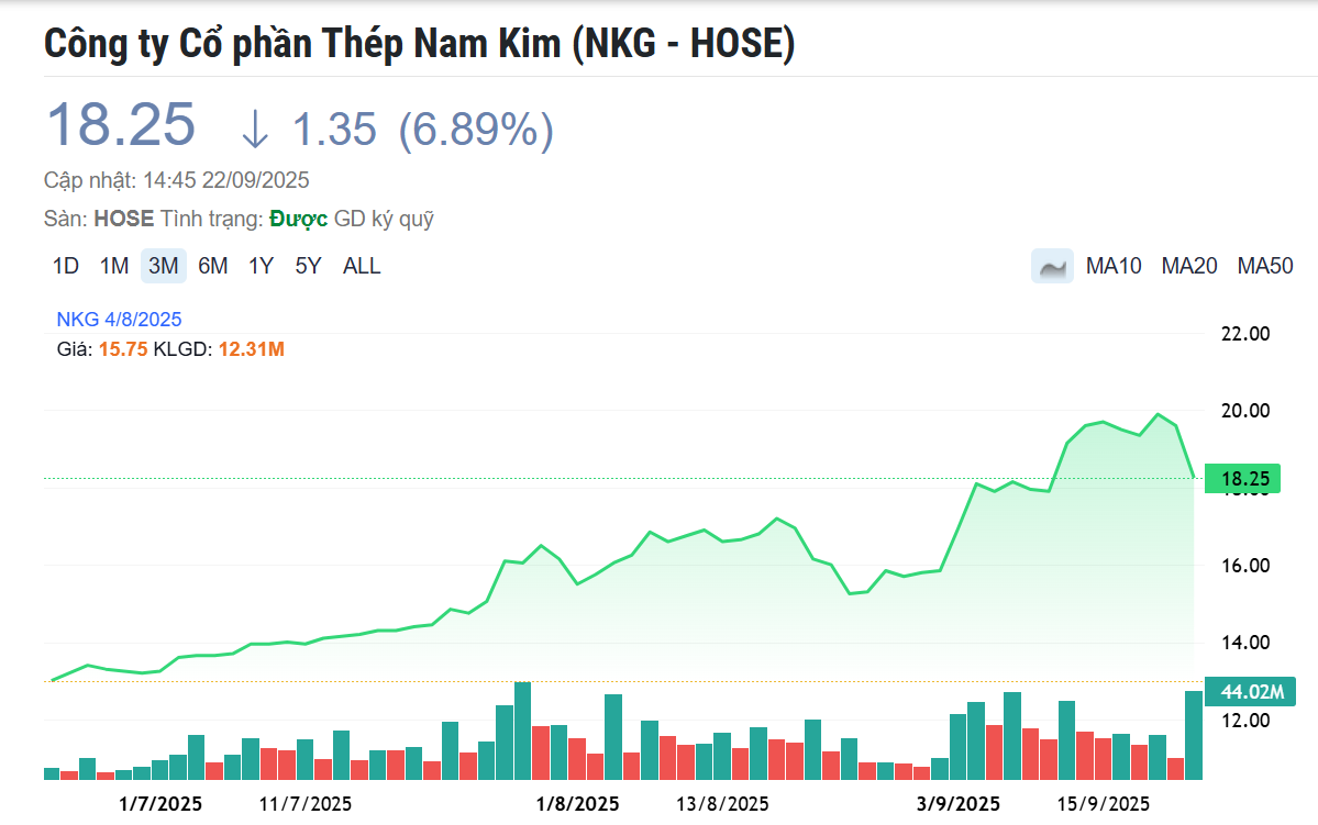 Cổ phiếu một ông lớn ngành thép giảm kịch sàn sau khi châu Âu khởi xướng điều tra thép cán nguội Việt Nam