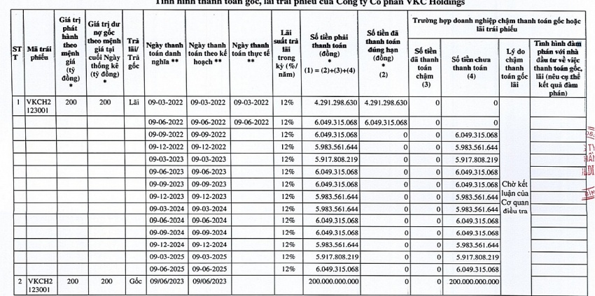 Doanh nghiệp từng liên quan ông Đỗ Thành Nhân chậm trả 270 tỷ trái phiếu vì 'chờ kết luận điều tra'