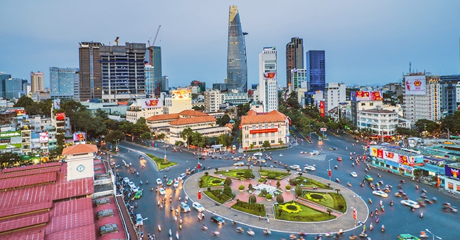 TP. HCM giá thuê văn phòng vẫn ghi nhận tăng