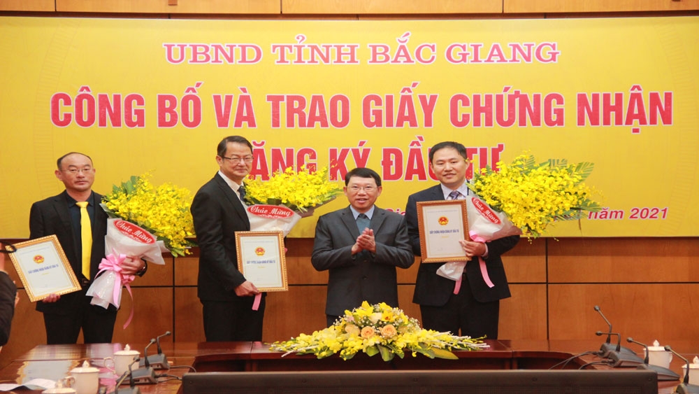 Nhà đầu tư nước ngoài “bơm” 570 triệu USD vào 4 dự án tại Bắc Giang