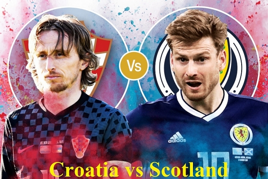 Bóng đá Euro 2021: Link xem trực tiếp Croatia vs Scotland (2h00 ngày 23/06)
