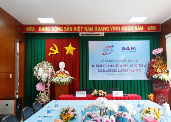 SAM Holdings và Cường Thuận IDICO bắt tay thành lập liên doanh